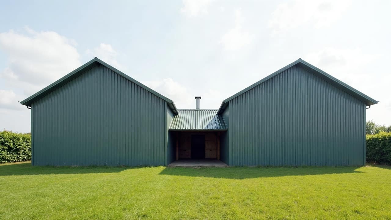 Chéneau de bâtiment agricole : acier ou zinc ?
