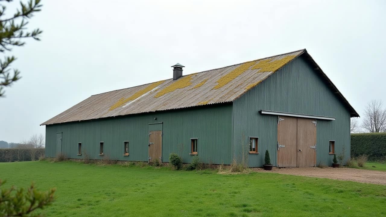 Durée de vie d'une toiture fibrociment agricole